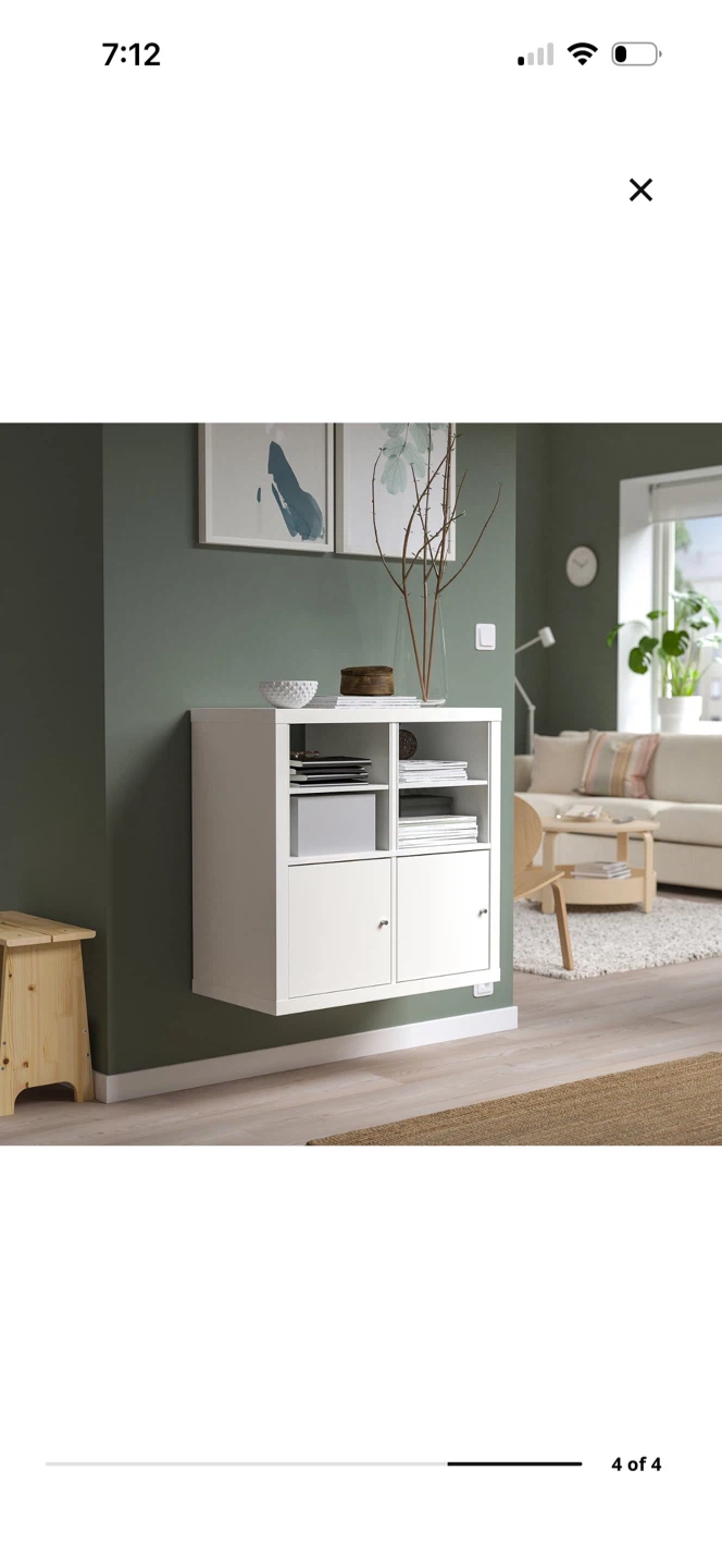 IKEA KALLAX Shelf Unit - White - photo 4