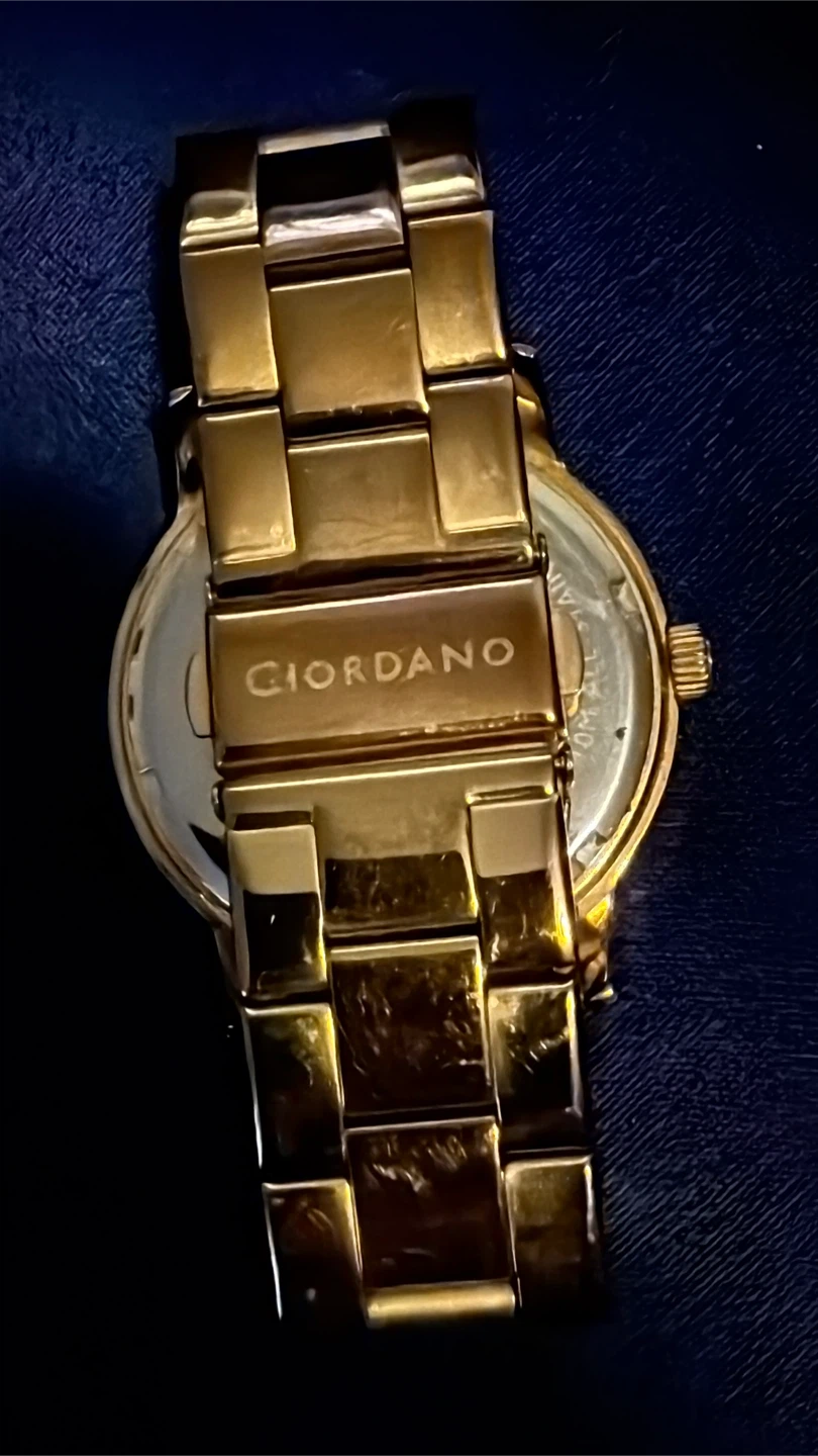 Giordano Women's Rose Gold Watch with Rhinestone Bezel - photo 2
