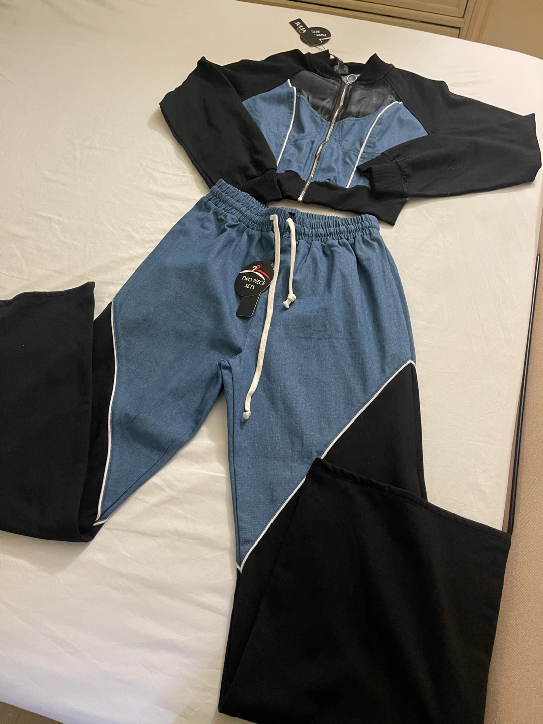JULIA Two Piece Sets Tracksuit Jacket & Pants Size M