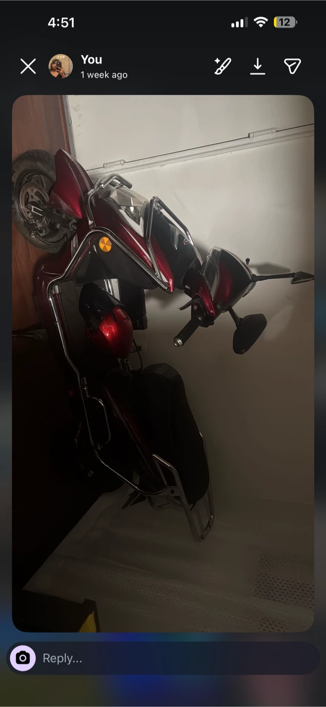 Red Scooter