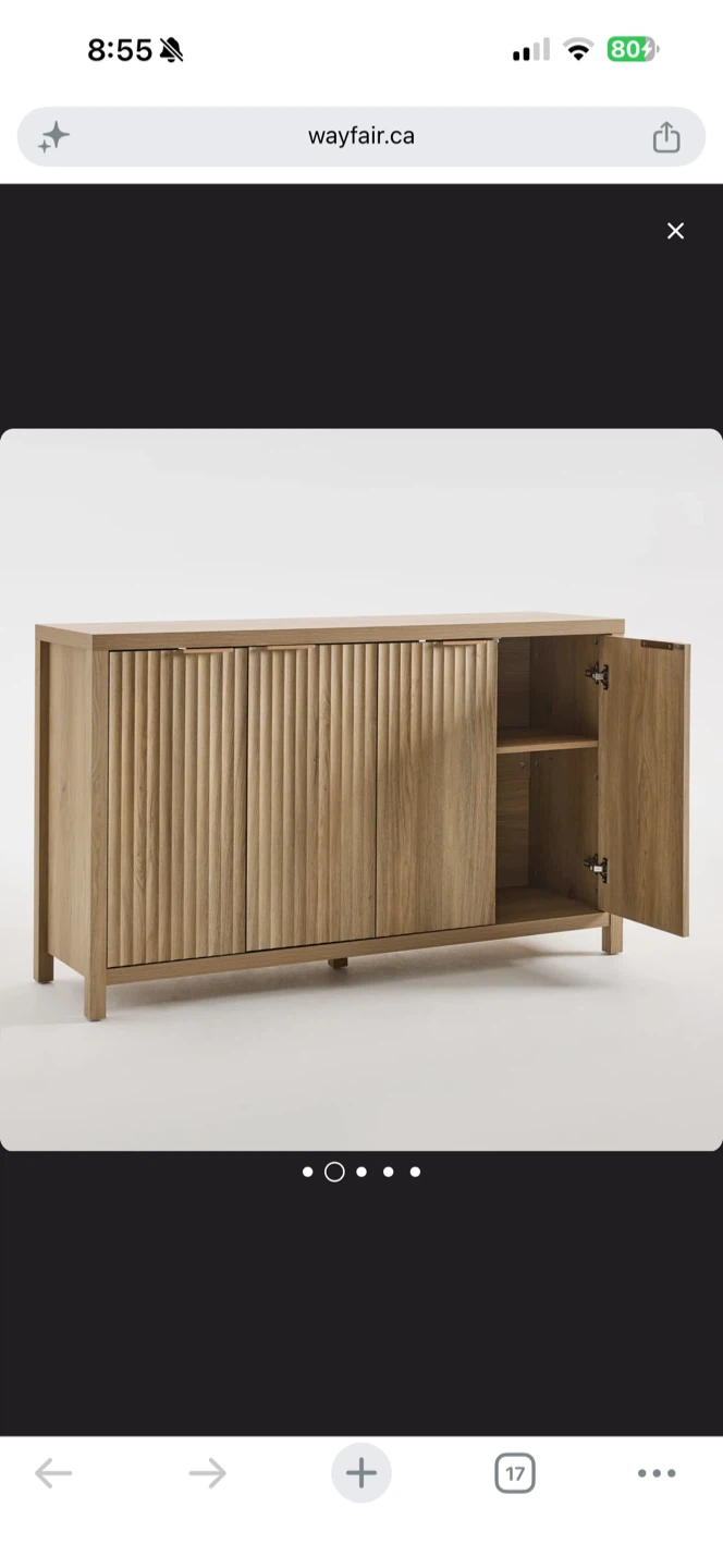 Wayfair Neutral Sideboard - photo 2
