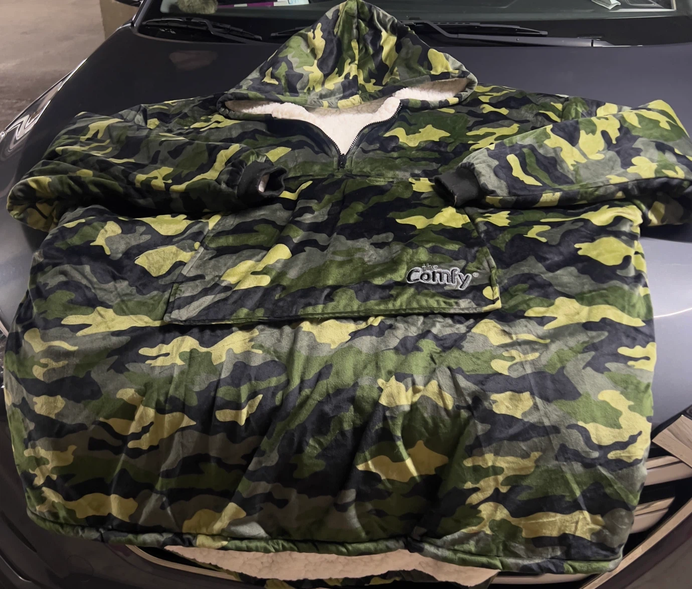 The Comfy Oversized Hoodie Blanket