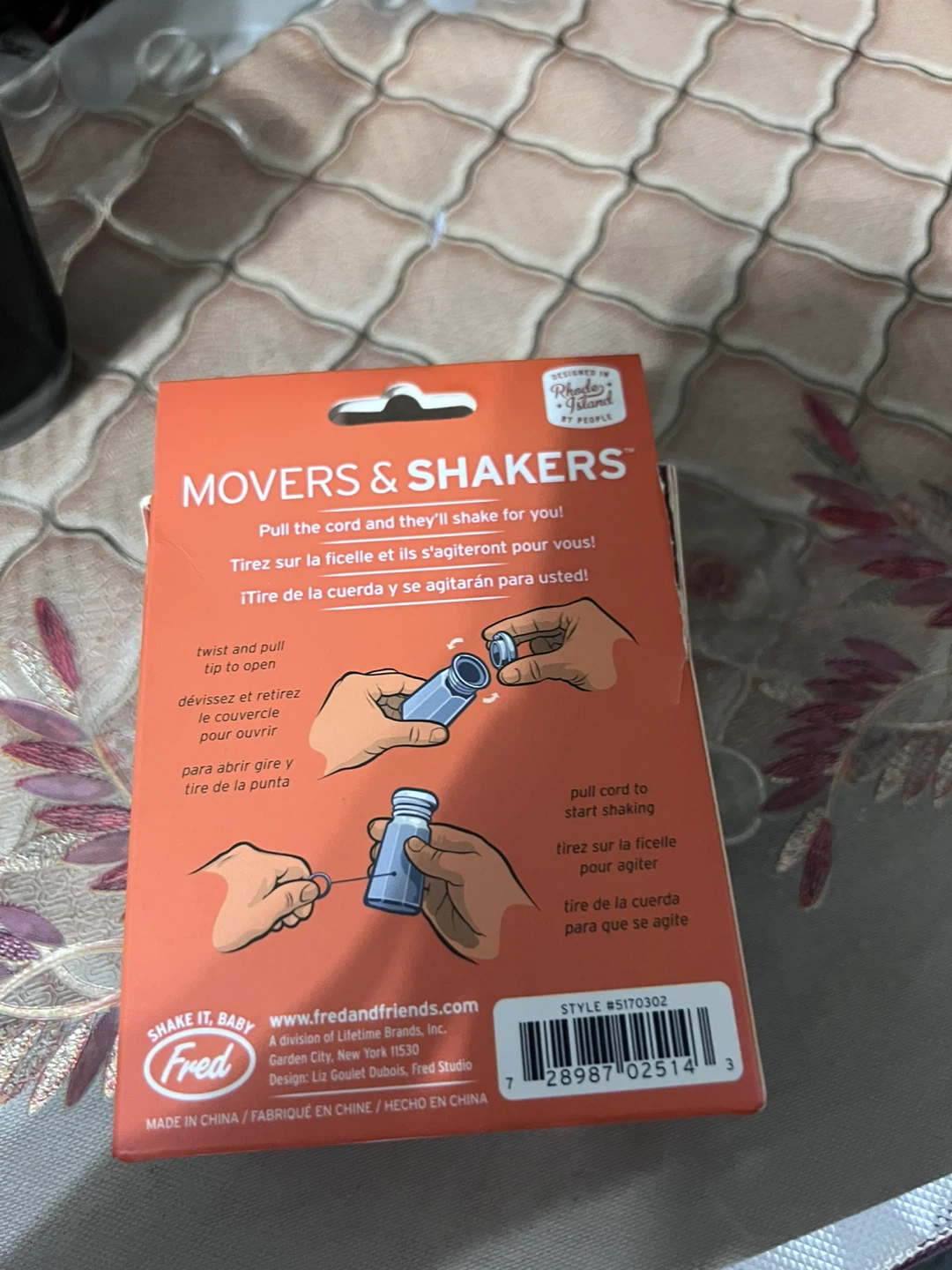 Fred Movers & Shakers Salt & Pepper Shakers - photo 3