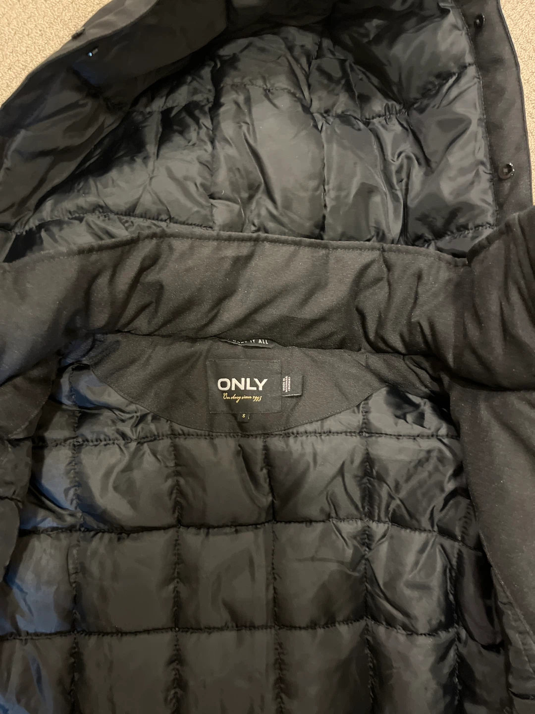 ONLY Black Parka Jacket - photo 2