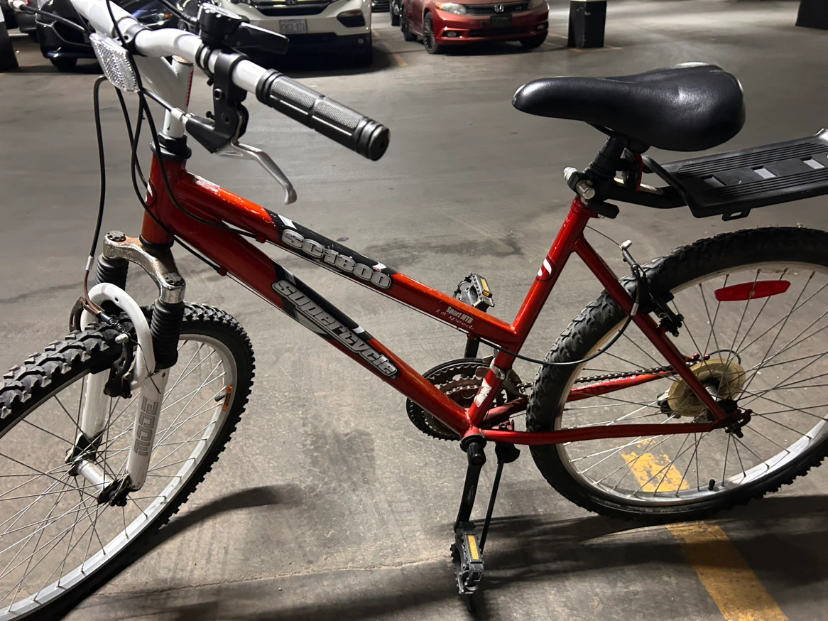 Red SuperCycle Mountain Bike