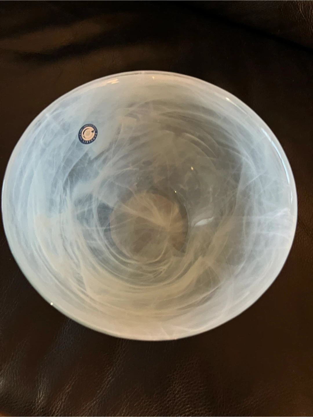 EcoGlass Swirl Bowl