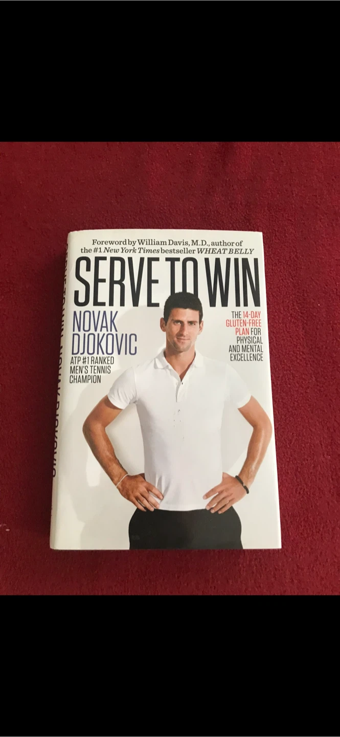 Serve to Win by Novak Djokovic Book