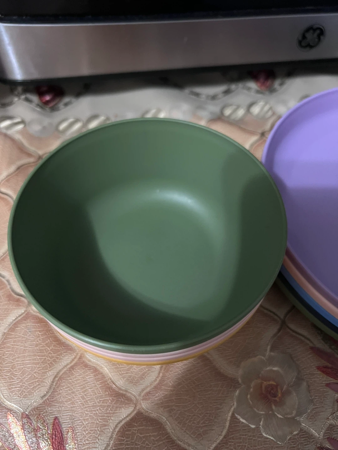 Set of 6 Reusable Melamine Plates and Bowls - photo 2