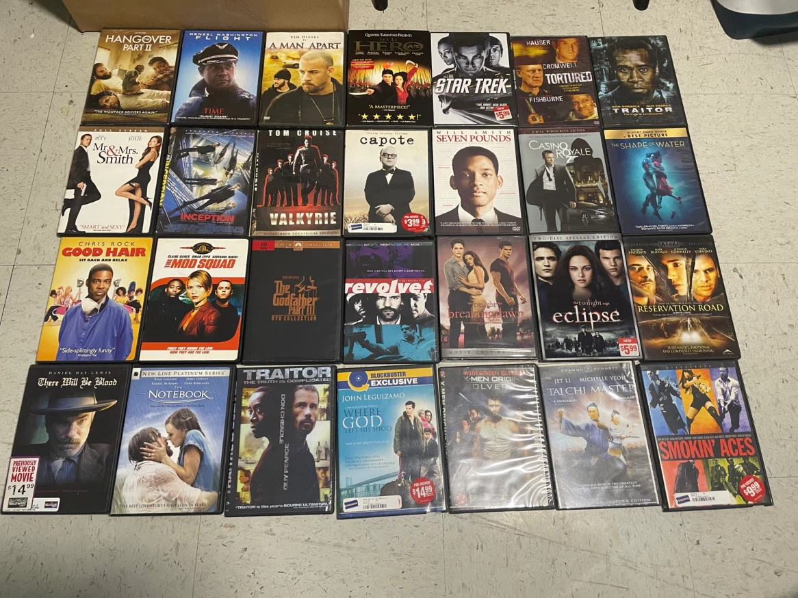 Assorted DVD Movies Collection