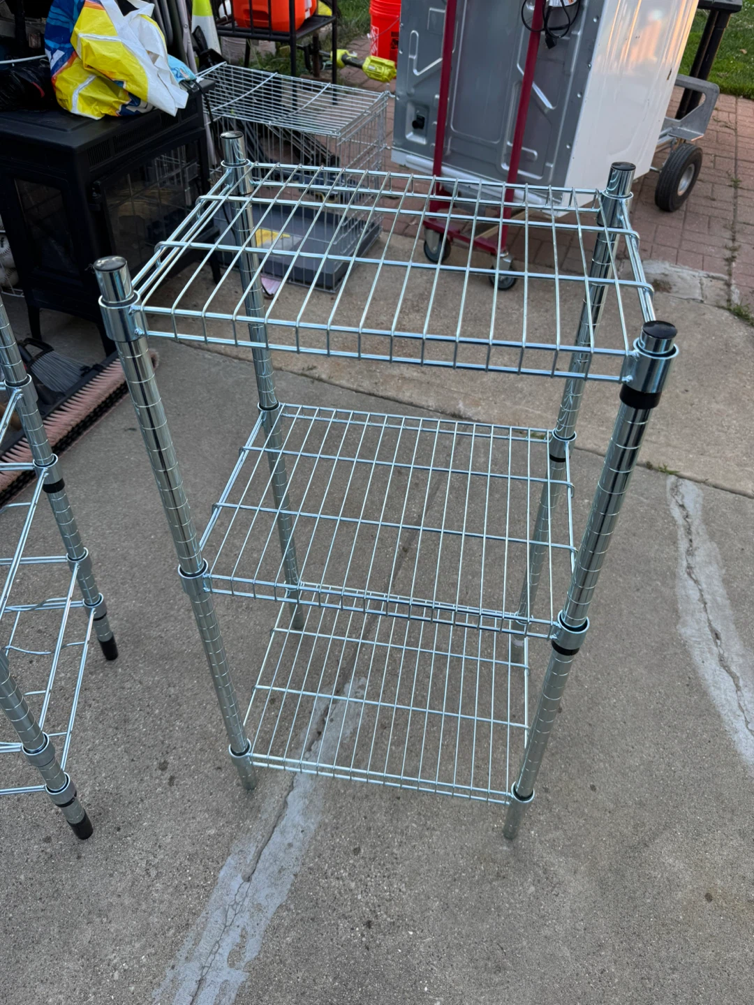 Wire Shelving Unit