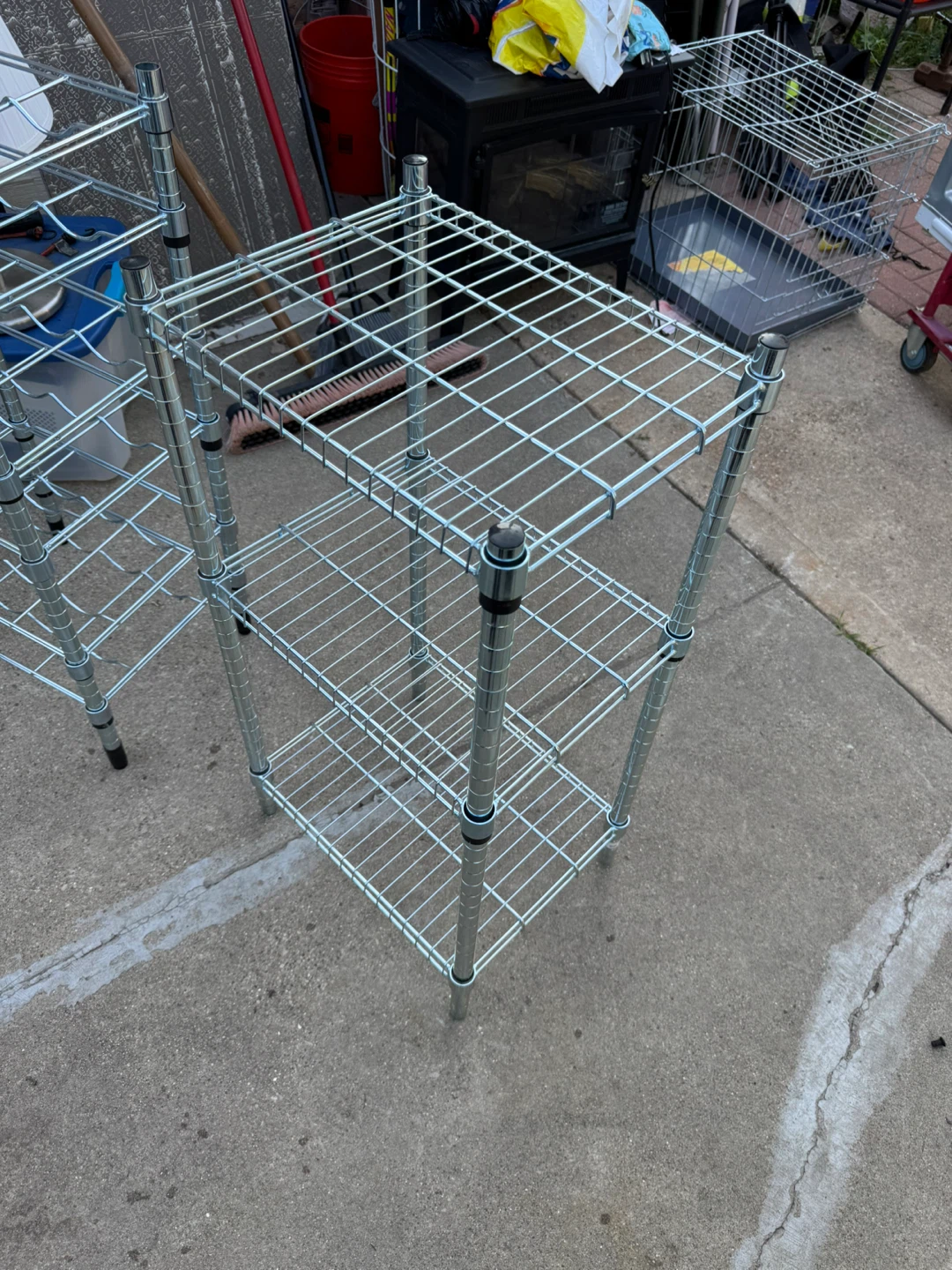 Wire Shelving Unit - photo 2