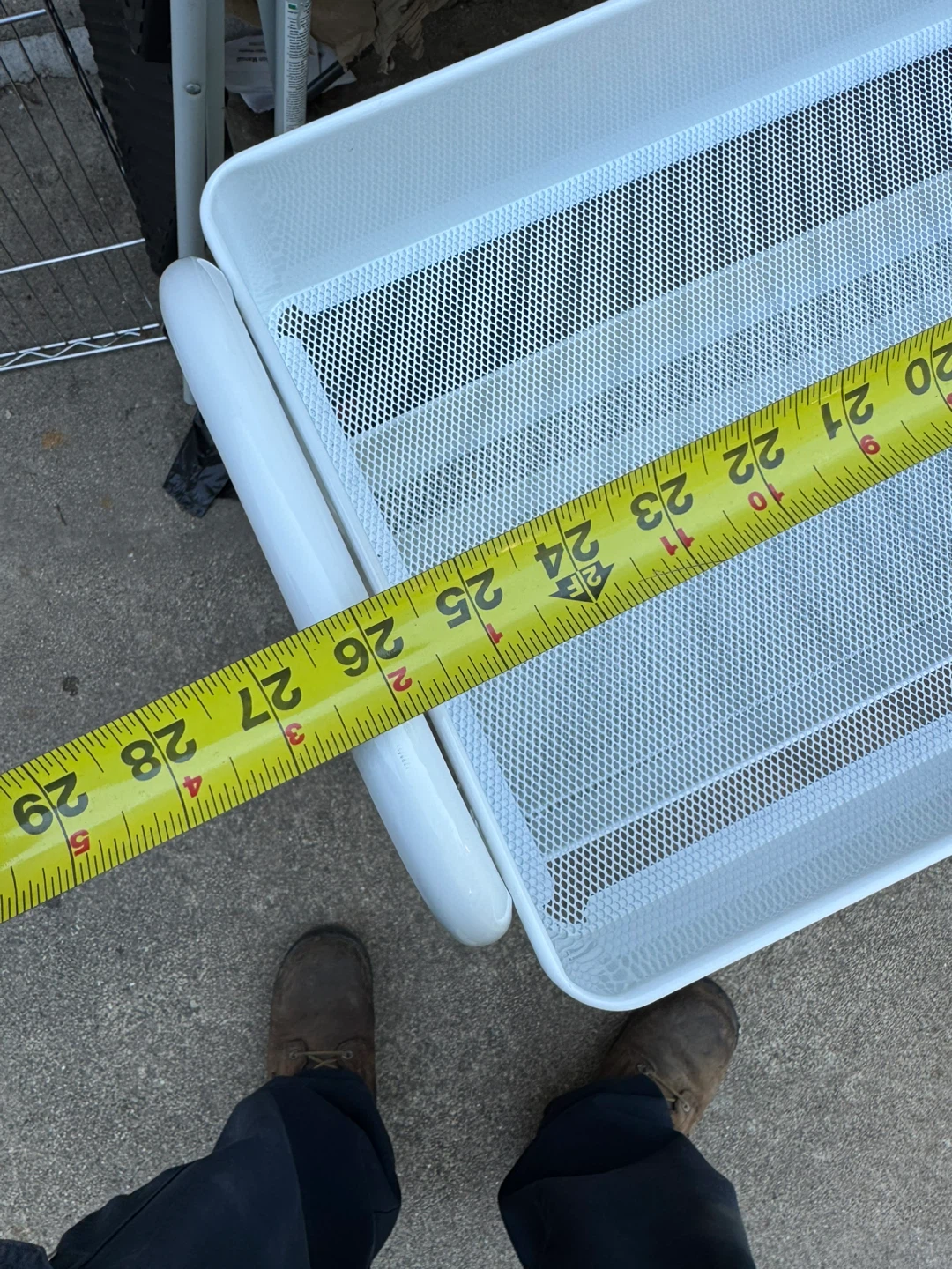 White 3-Tier Rolling Utility Cart - photo 3
