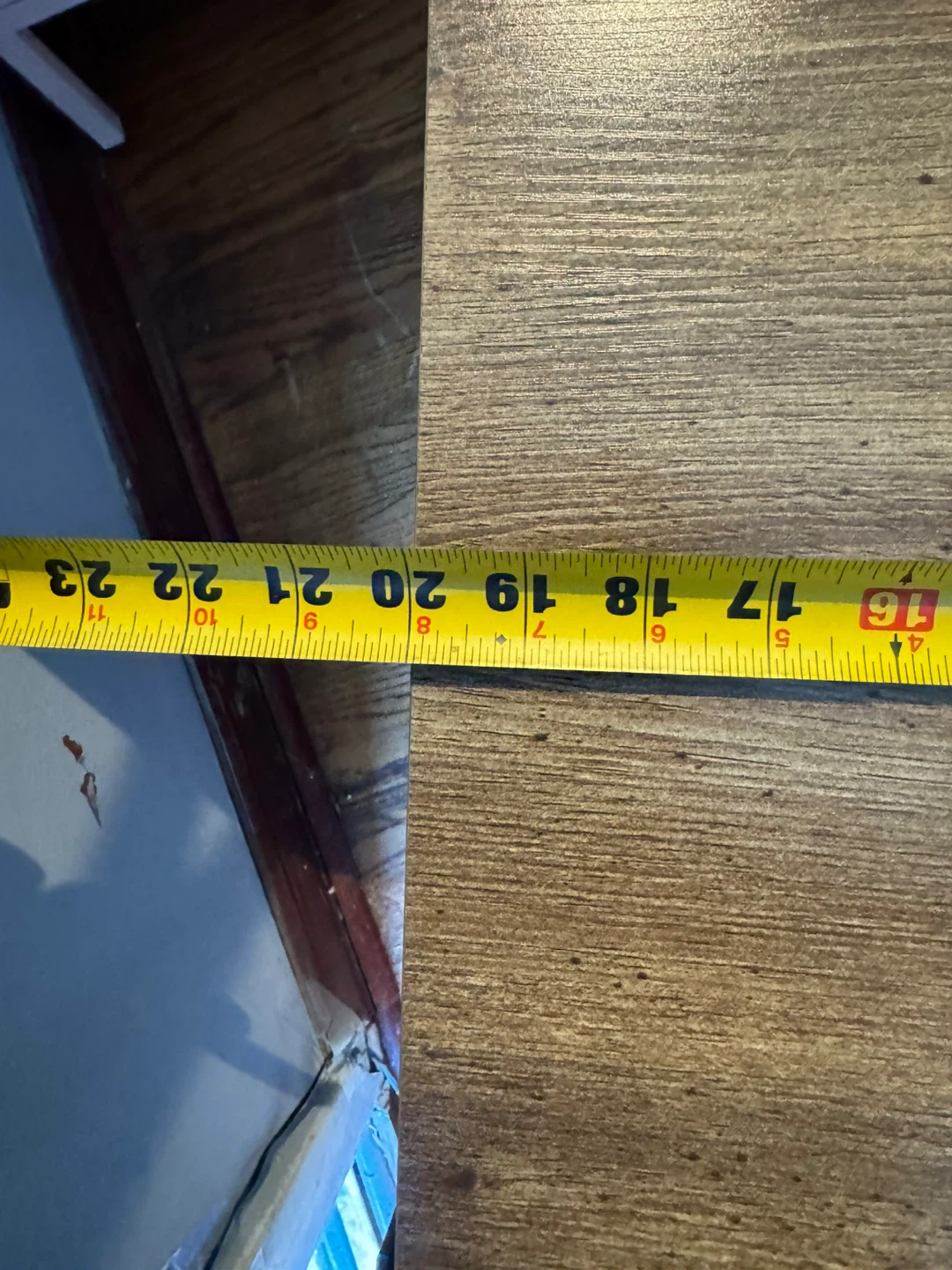 Wood and Metal End Table - photo 5