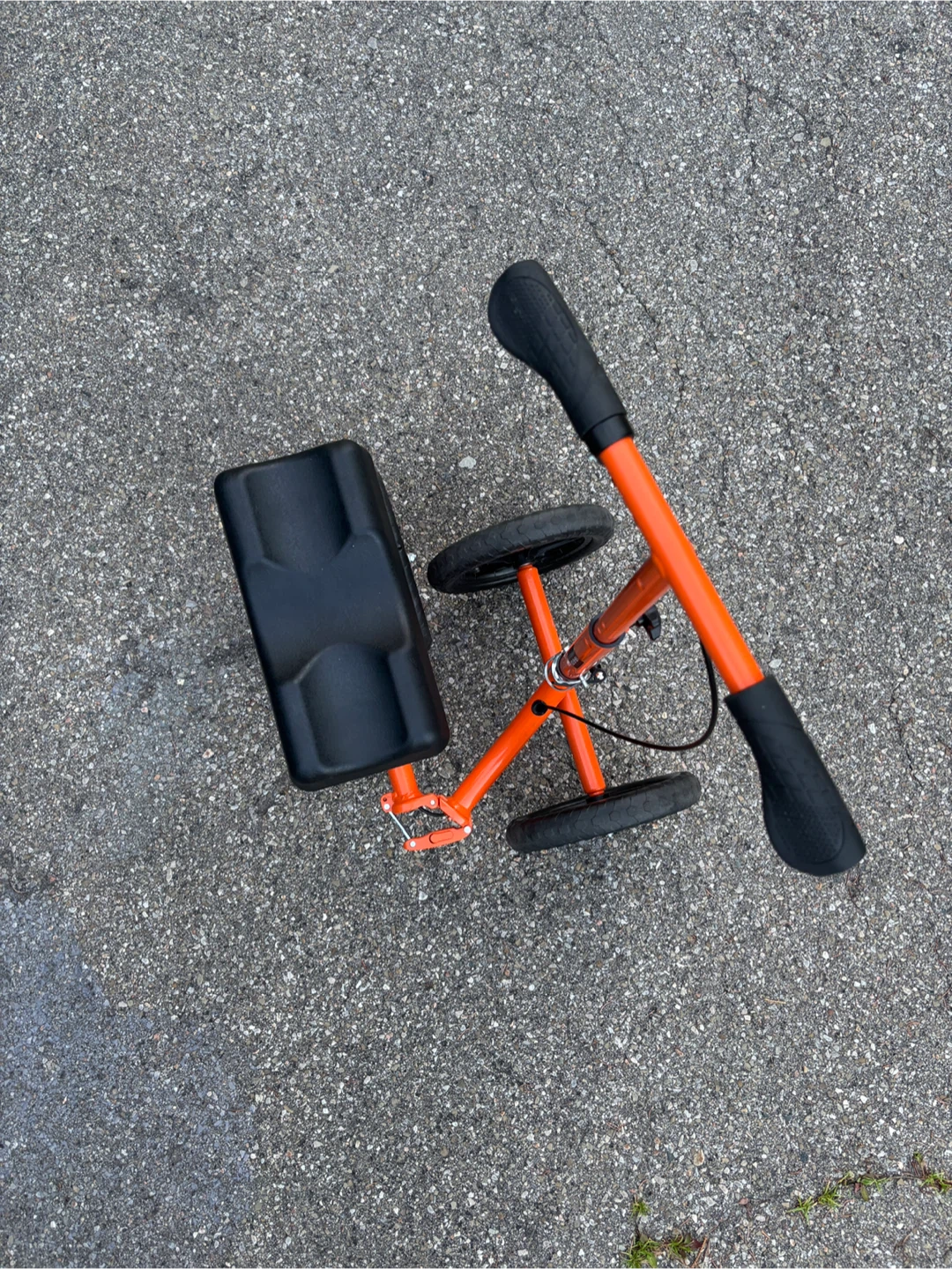 Orange 4-Wheel Knee Scooter Walker - photo 5