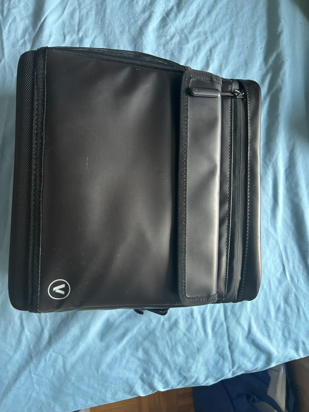 Black Insulated Lunch Cooler Bag
