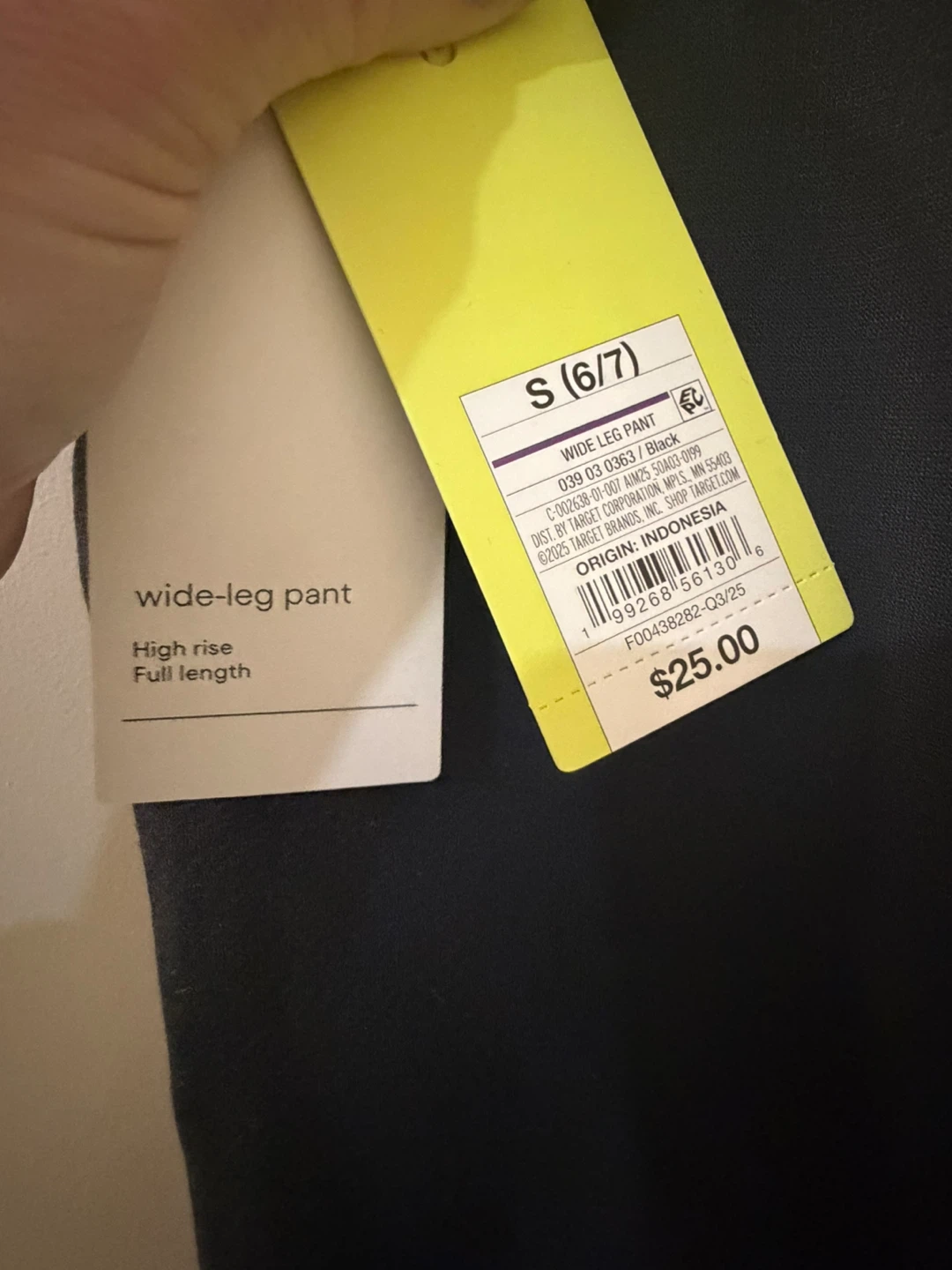 Youth/ Girls small 6/7 All in Motion Black Wide Leg Sweatpants - photo 3