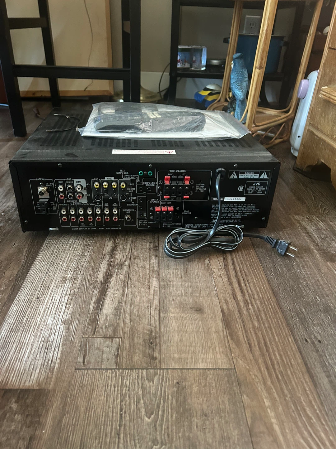 JVC RX-5060 Audio-Video Receiver - photo 3