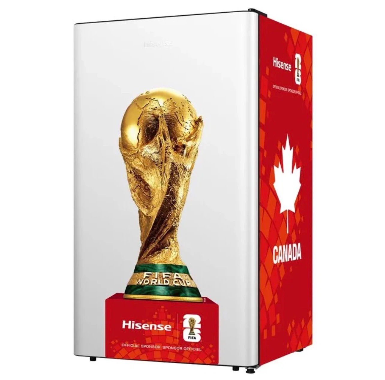 Hisense 19 in. 3.3 cu ft. World Cup Canada Refrigerator