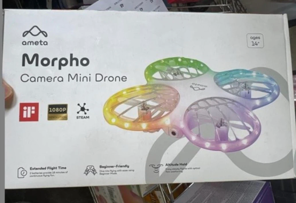 Ameta Morpho Camera Mini Drone - 1080P FHD
