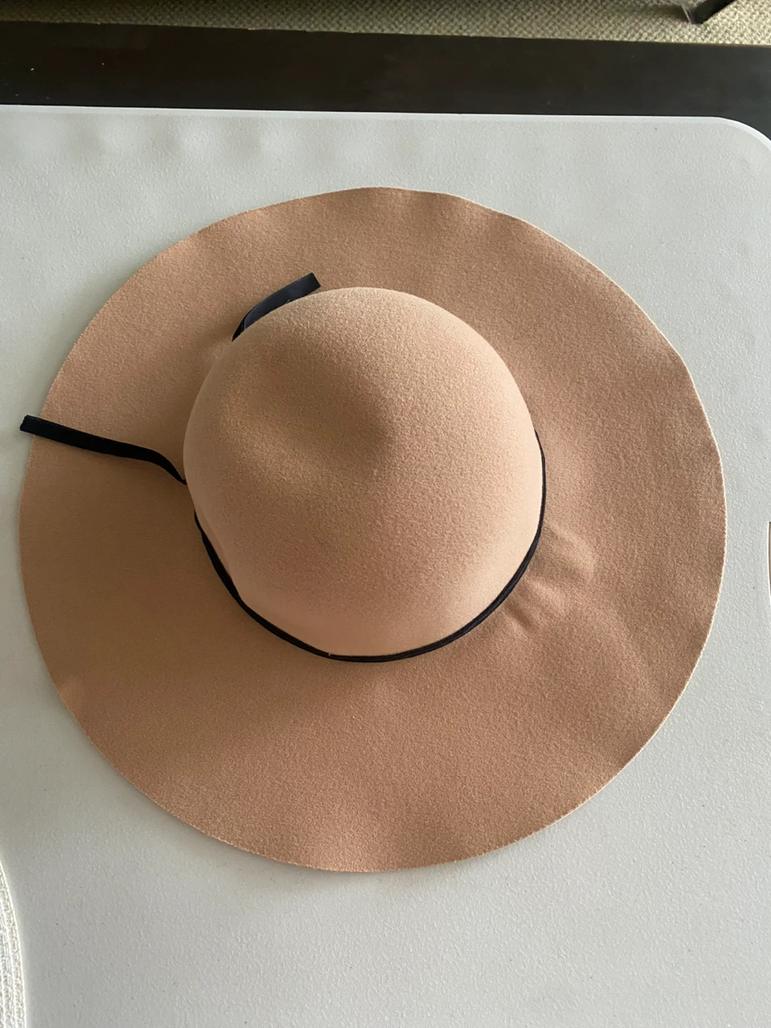 Women's Wide-Brimmed Felt Hat