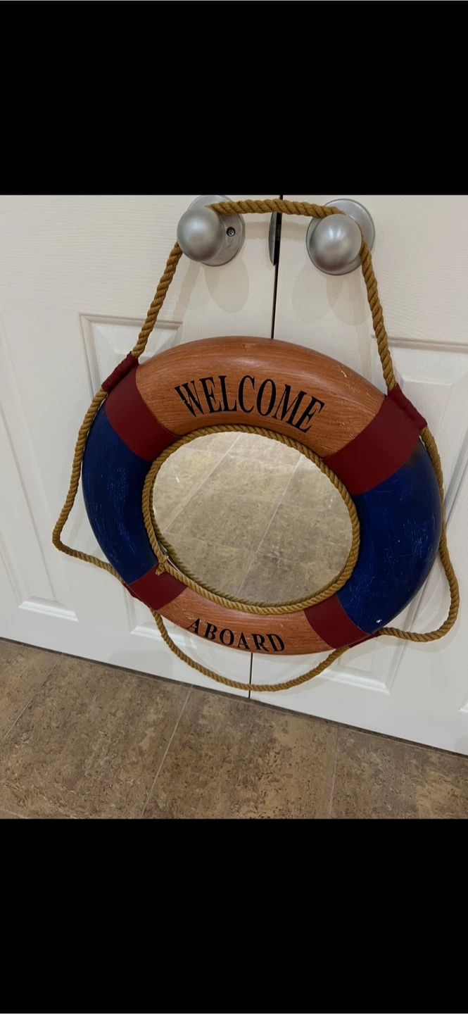 Lifebuoy Welcome Aboard Mirror