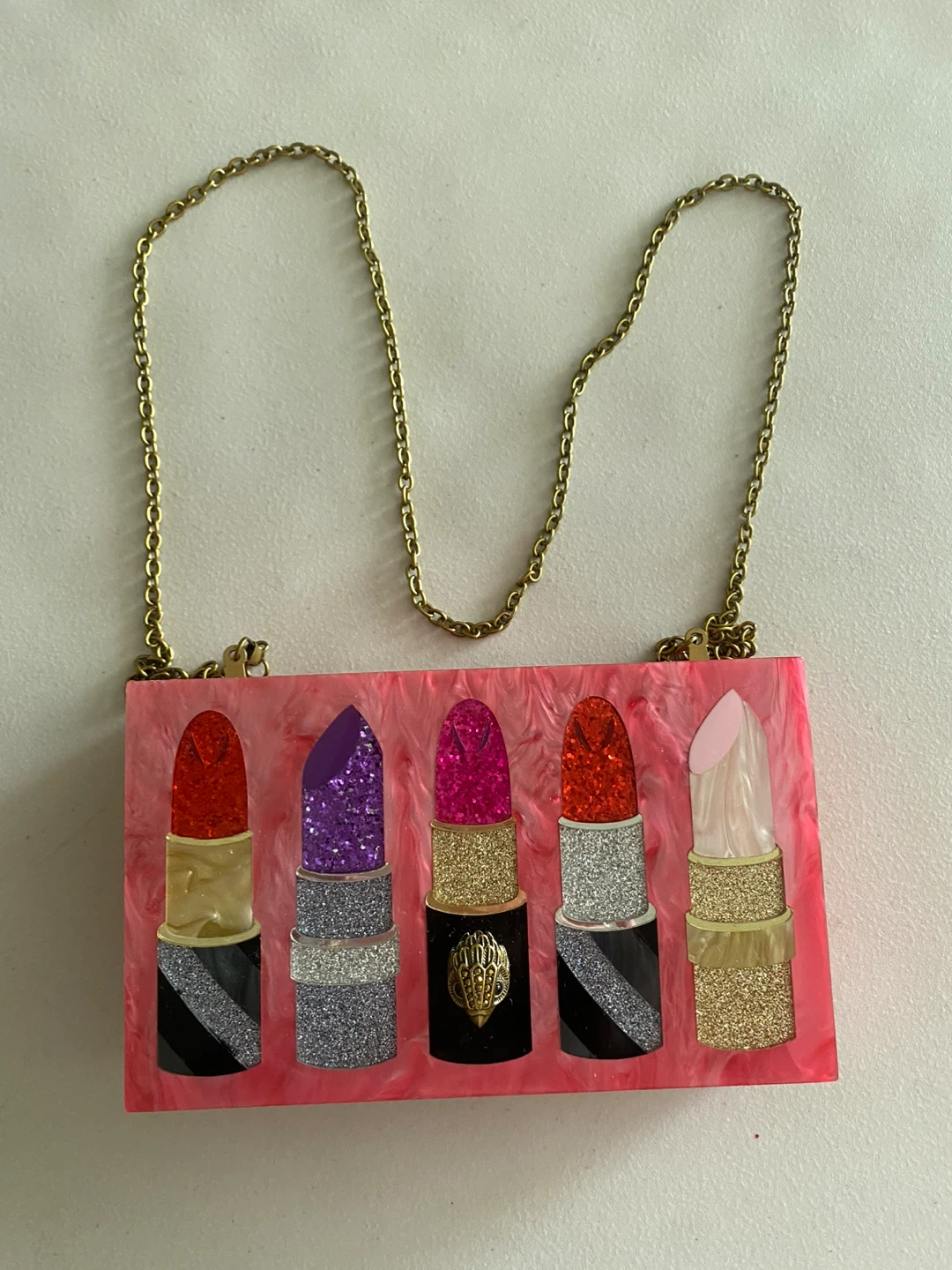 Kurt Geiger Lipstick Clutch Bag