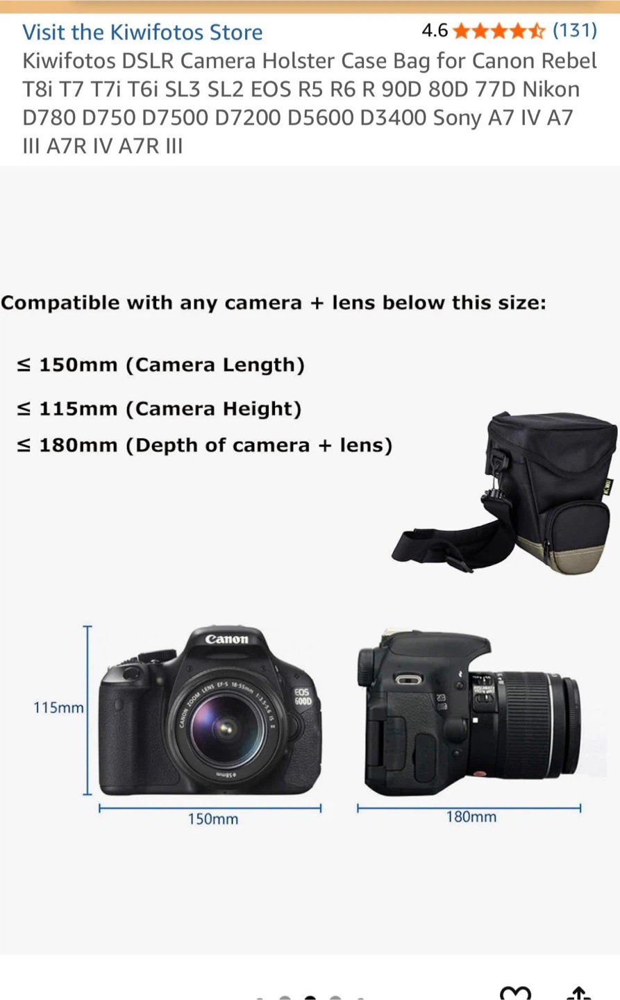 Black Camera Bag - photo 2