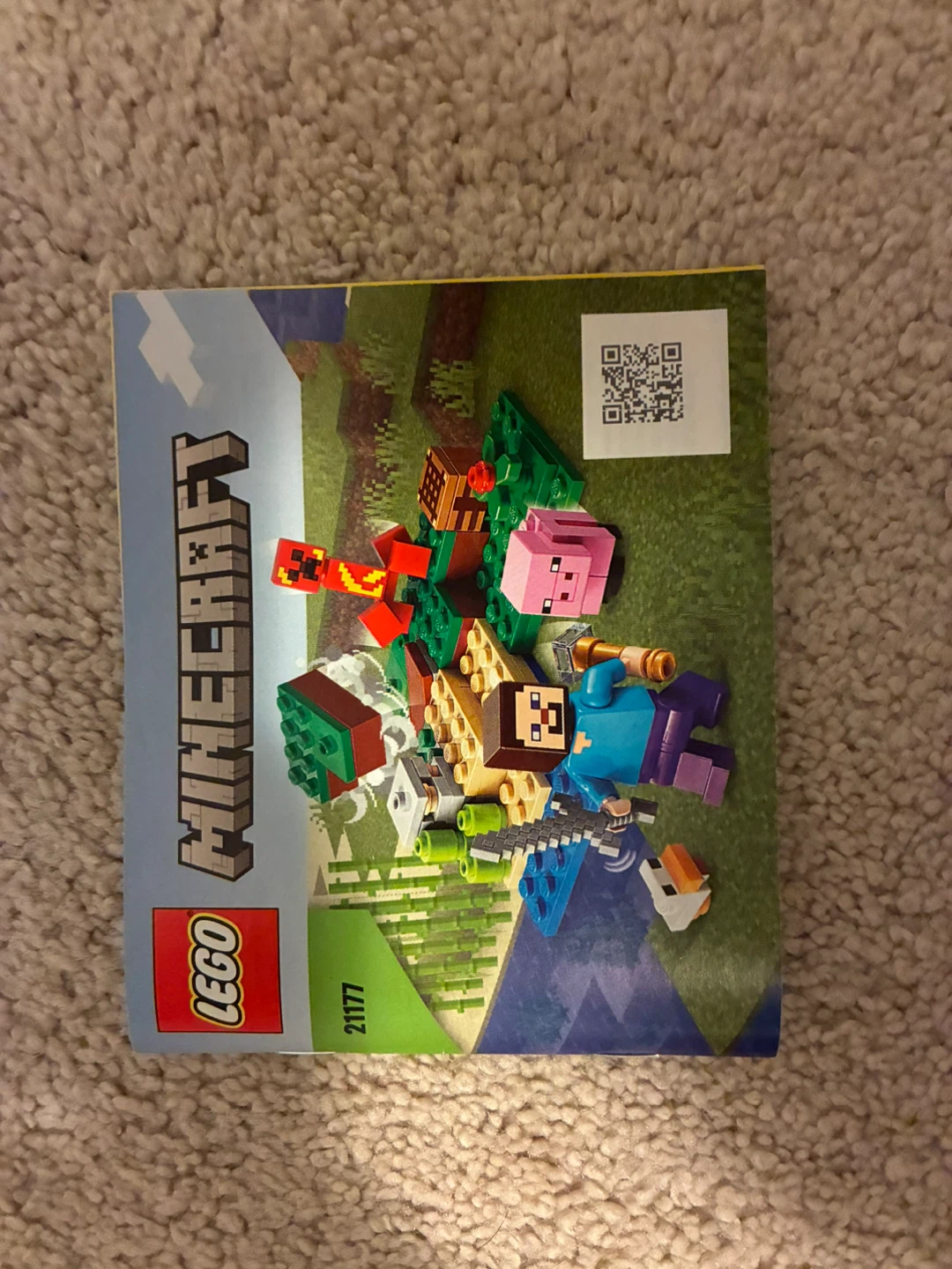LEGO Minecraft creeper and Steve set 21177 - photo 2