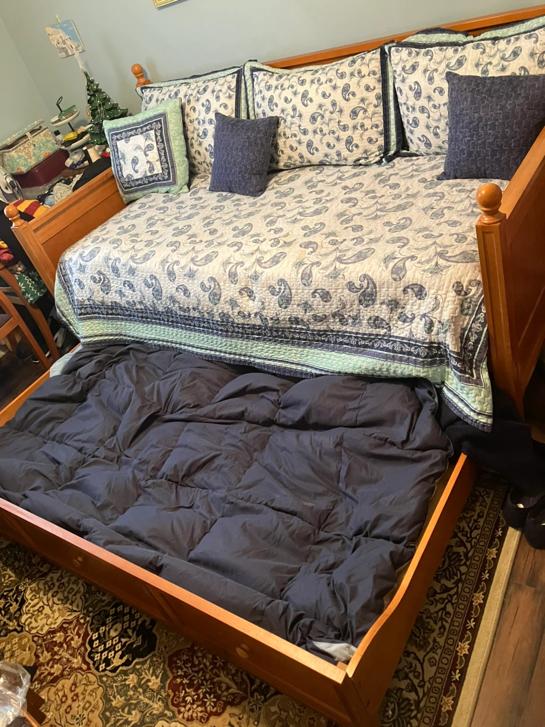 Solid Wood Daybed with Trundle - photo 3