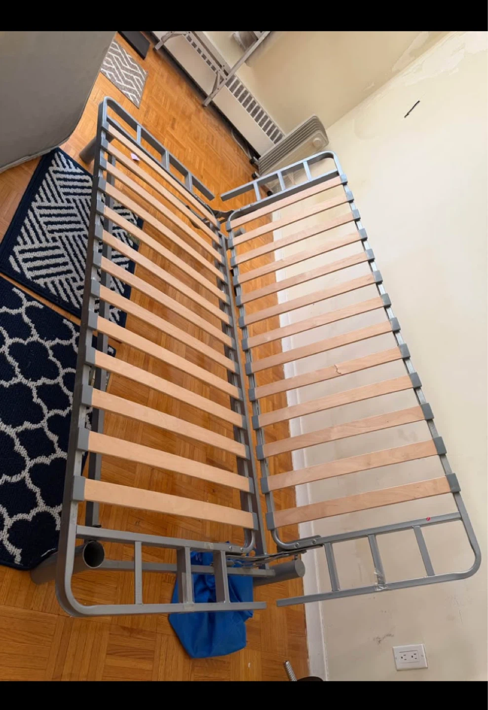 Foldable Bed Frame to couch