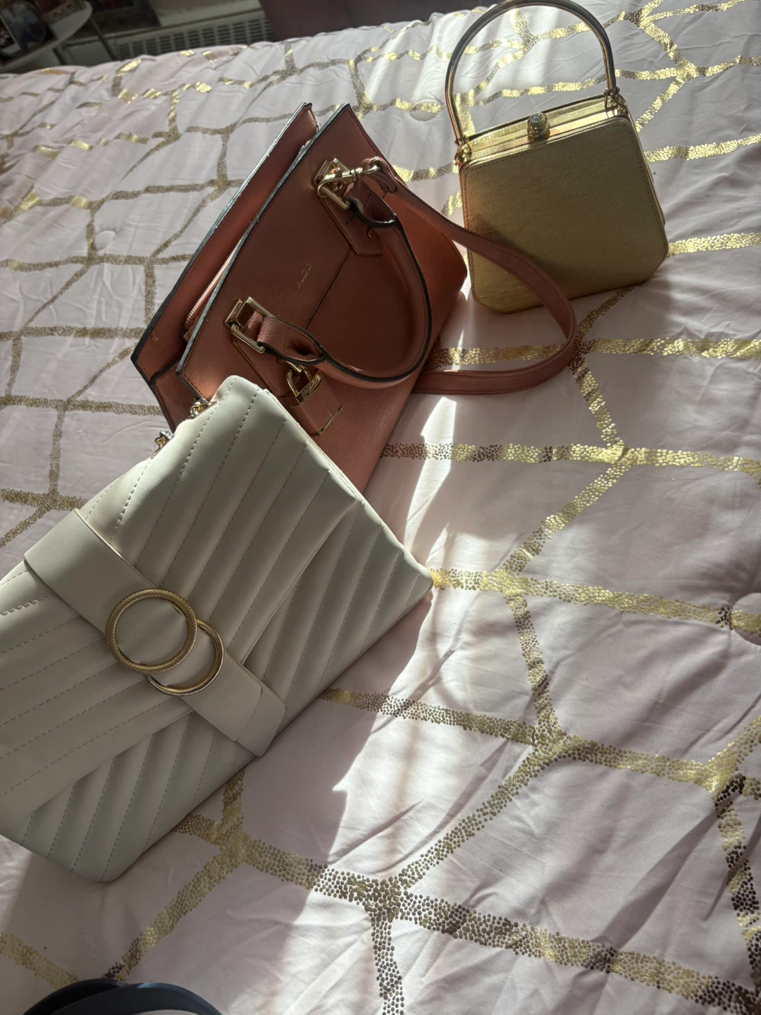 ALDO Pink Satchel Handbag - photo 4