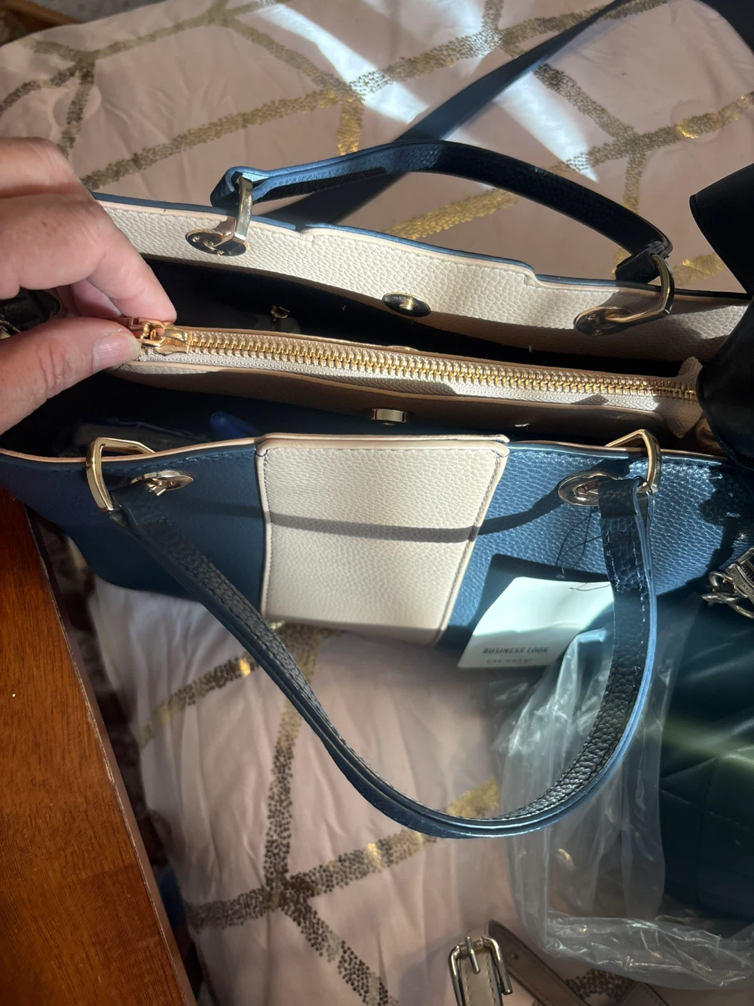 ALDO Pink Satchel Handbag - photo 5