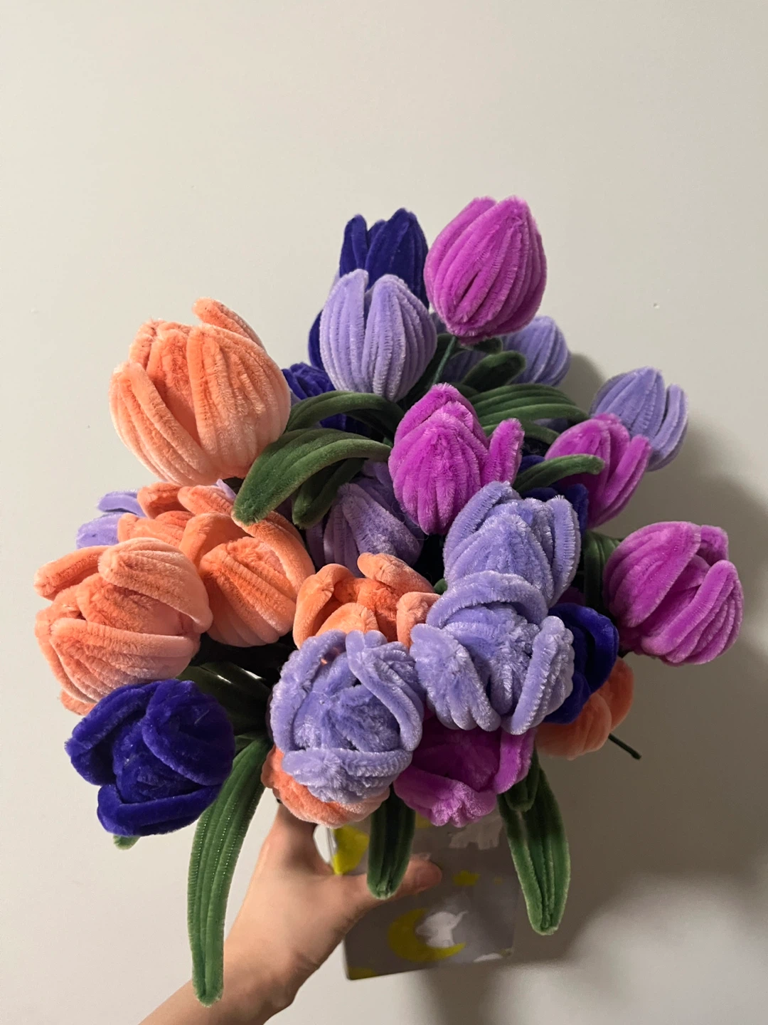Pipe Cleaner Tulip Bouquet
