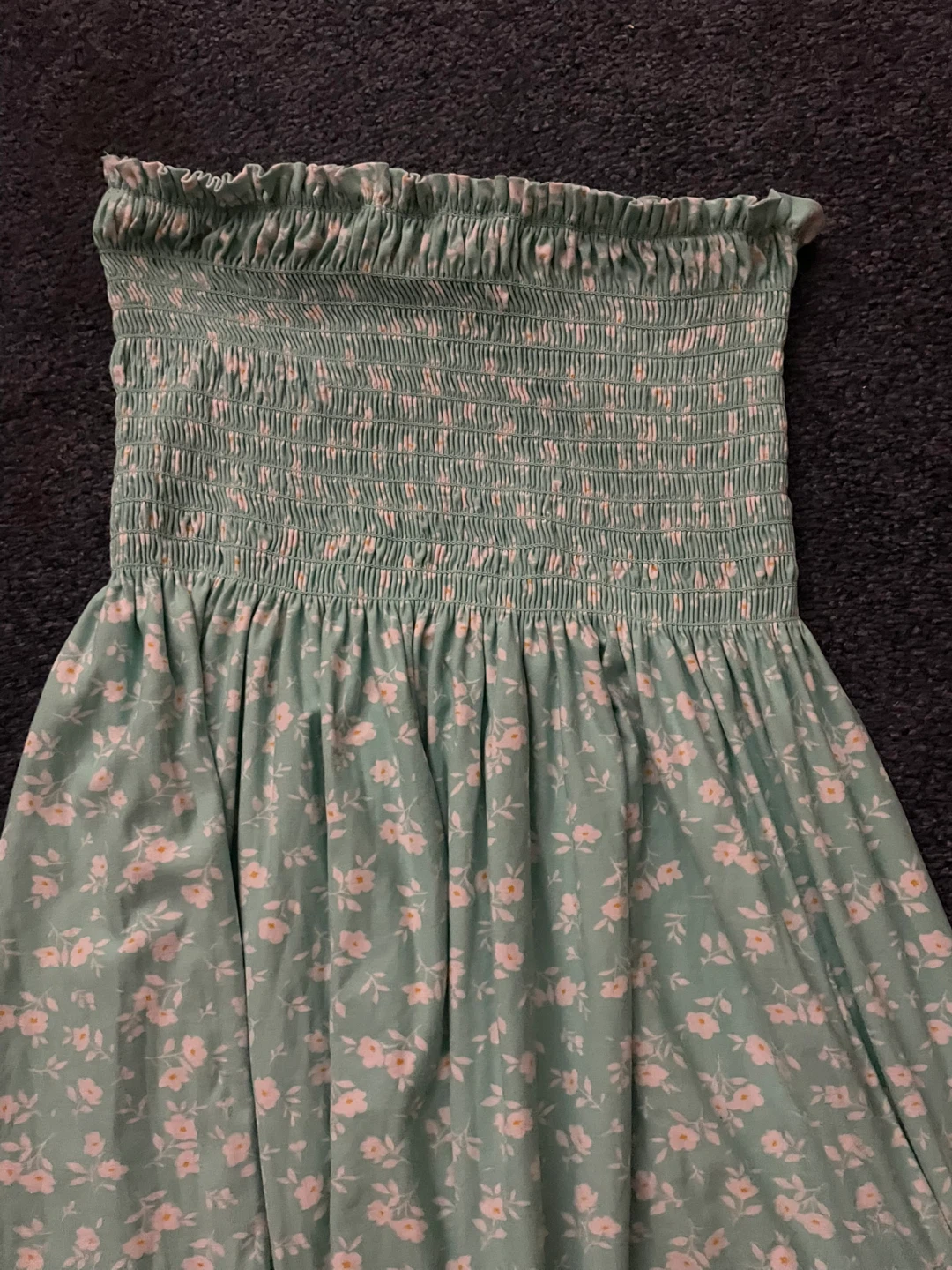 Tube strapless floral dresses - photo 2