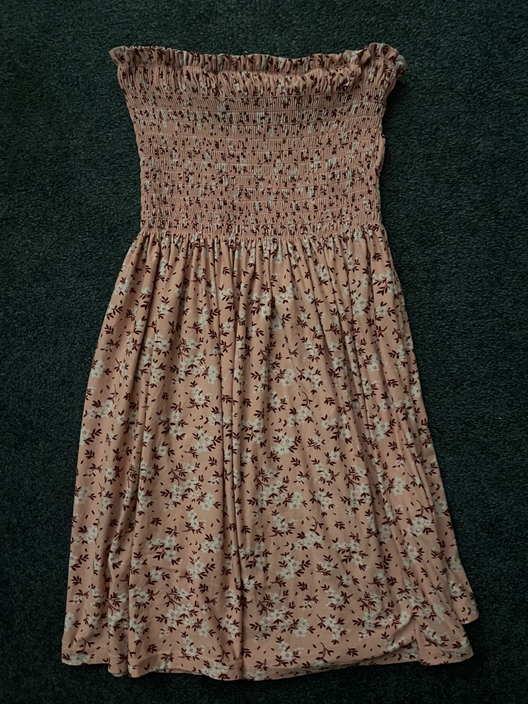 Tube strapless floral dresses - photo 3