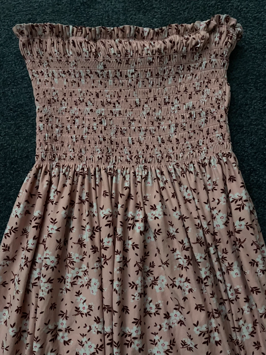Tube strapless floral dresses - photo 4