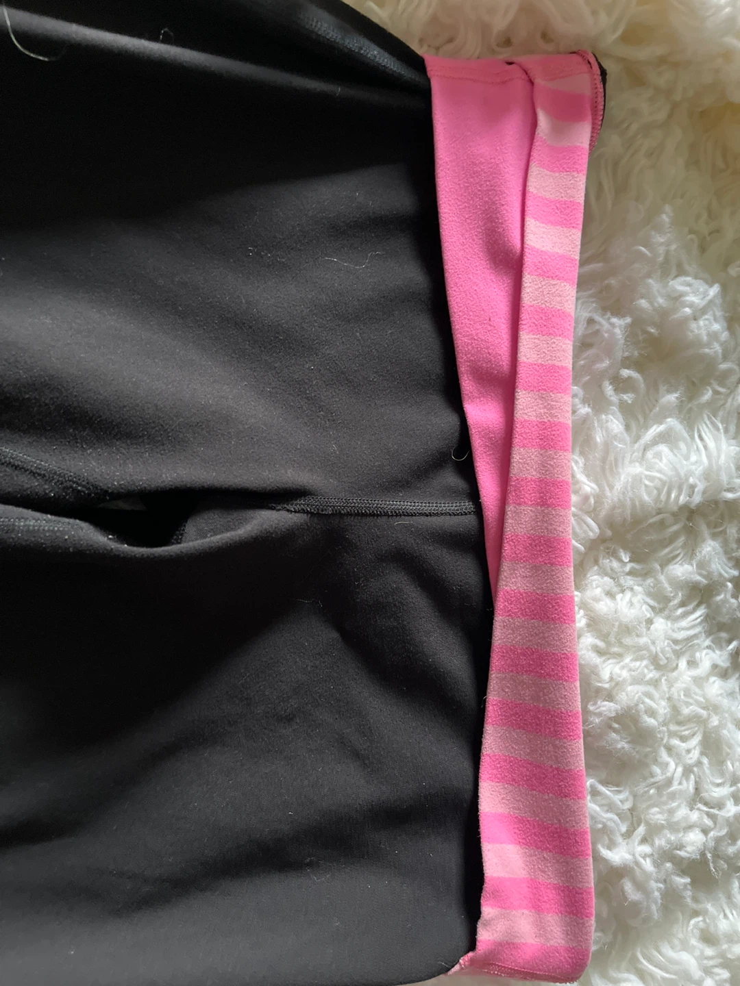 Lululemon Black Pink Stripe Athletic Pants - photo 3