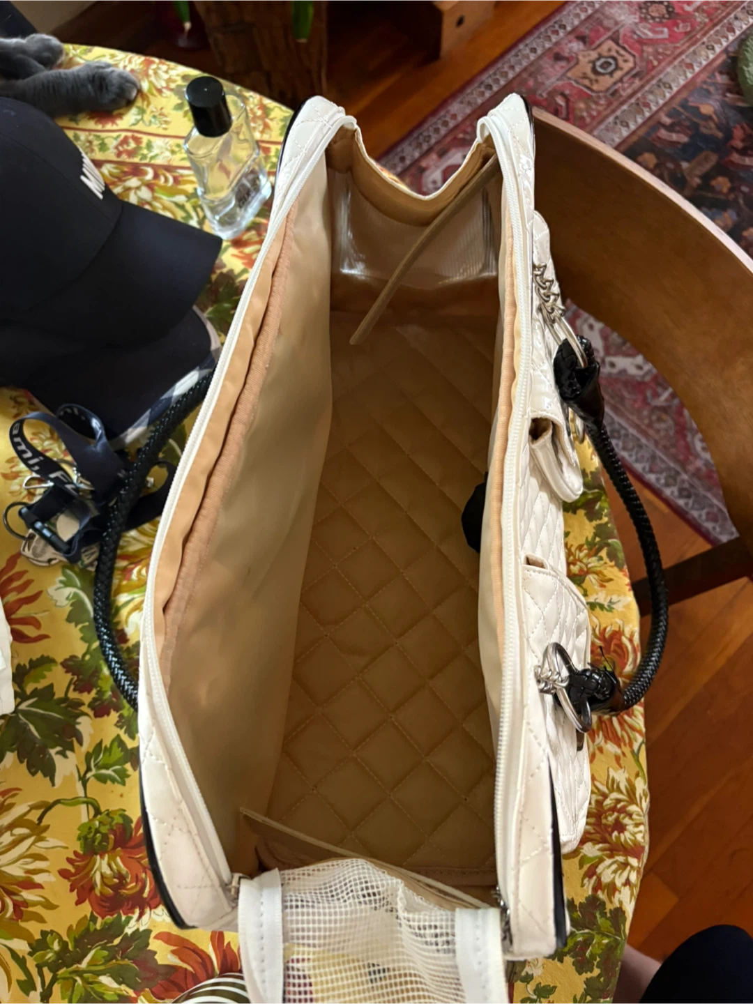 Quilted Pet Carrier Bag - photo 2