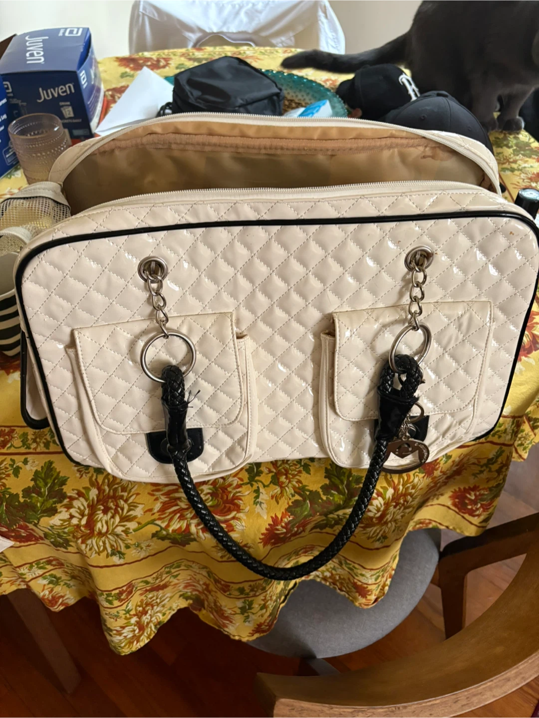 Quilted Pet Carrier Bag - photo 3