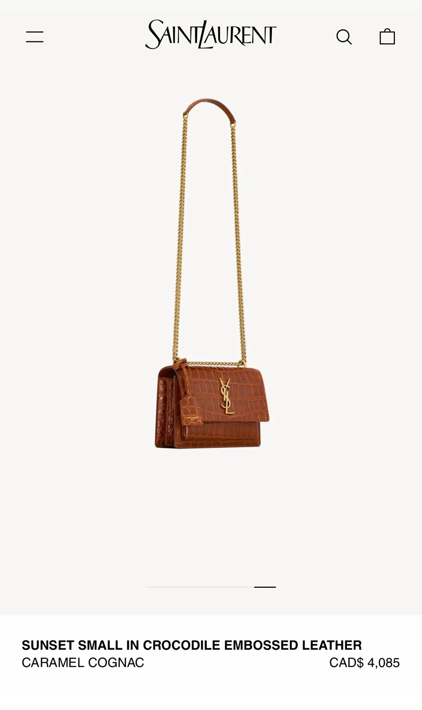 YSL Sunset bag - photo 2