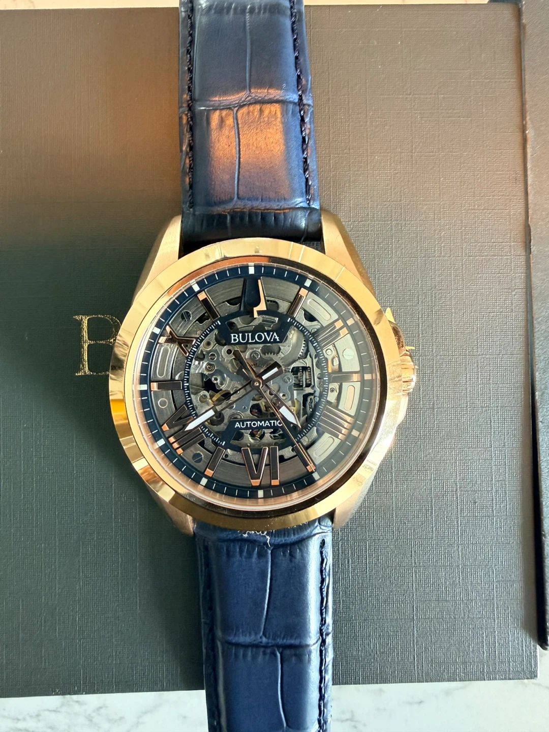 Bulova Automatic Skeleton Watch