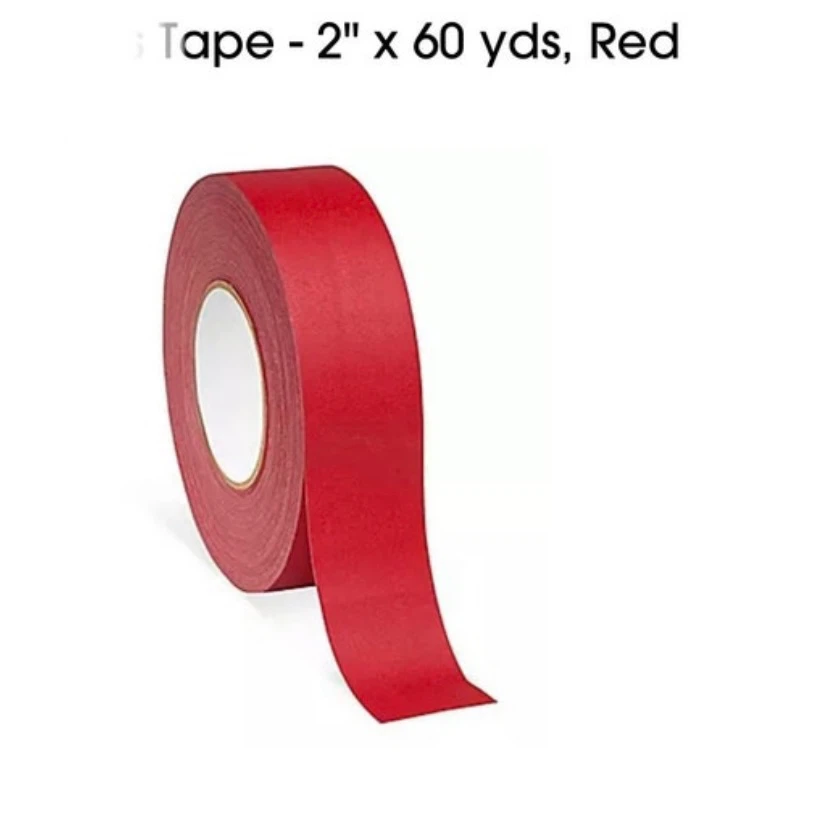 Construction Red Stucco Tape - 2" x 60 yds 24 per box  $75 firm - photo 2