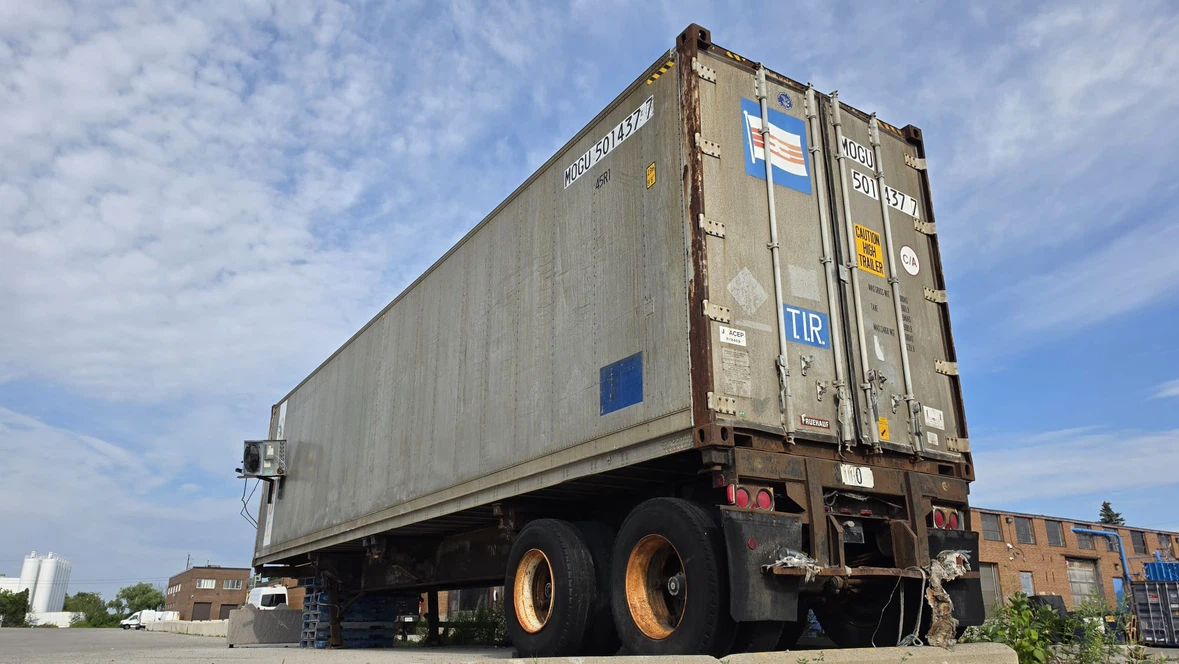 45ft High Cube Reefer Container with Extra Working Compressor - photo 3