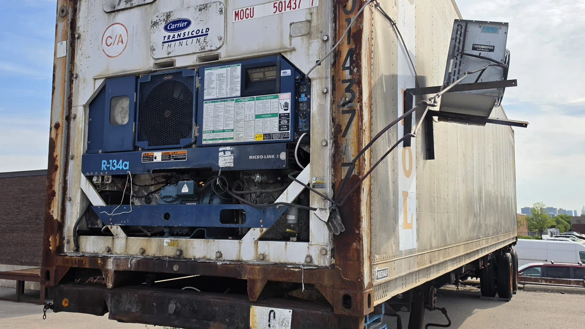 45ft High Cube Reefer Container with Extra Working Compressor - photo 4