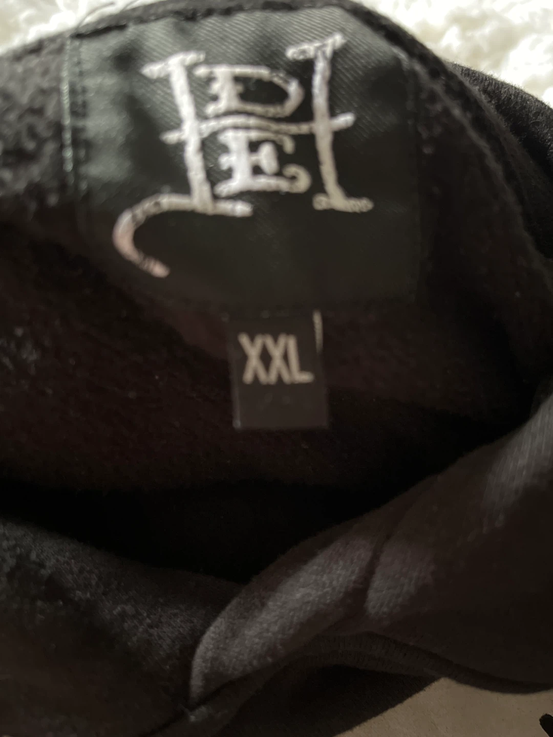 Ed Hardy Black Skull Graphic Hoodie - photo 3