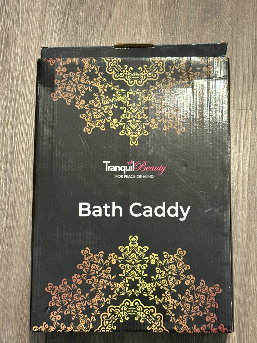 Tranquil Beauty Bamboo Bath Caddy