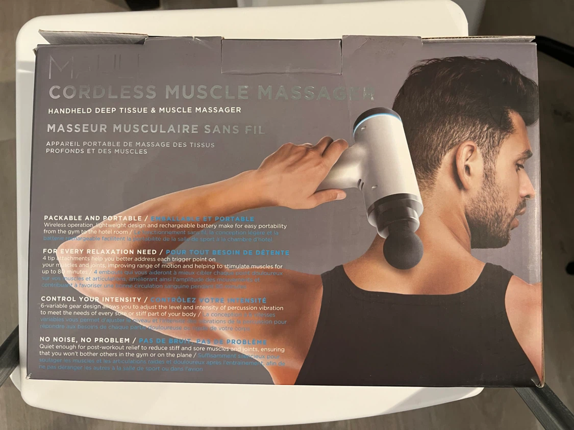 Mahli Cordless Muscle Massager - photo 2
