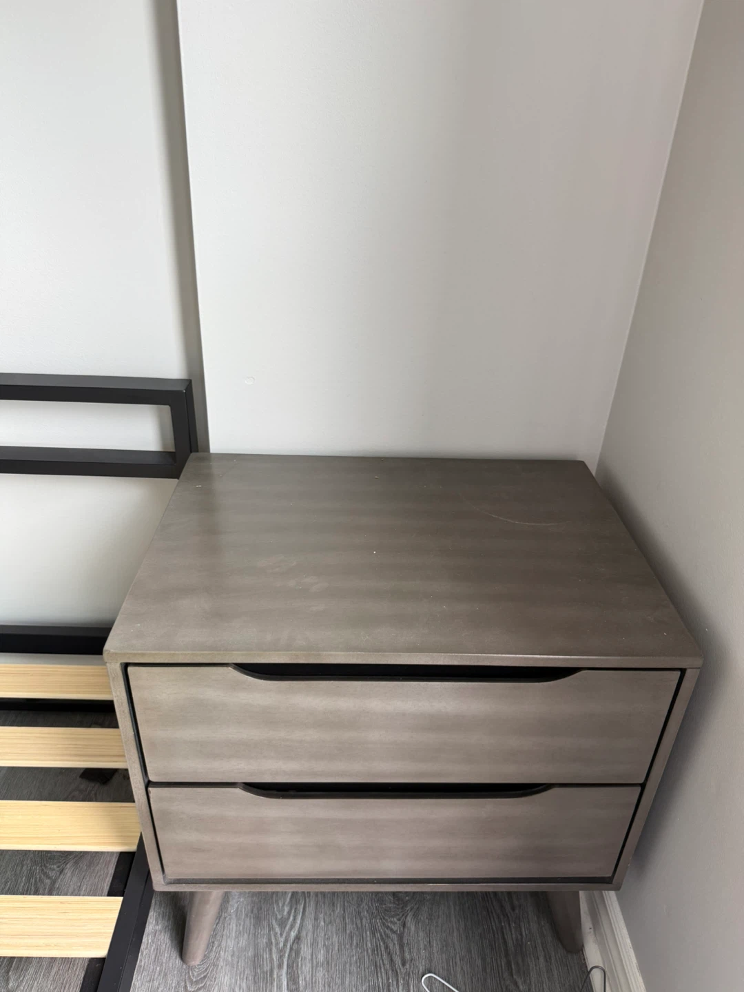 Matching Grey Dresser + 2 Nightstands — Moving Sale - photo 2