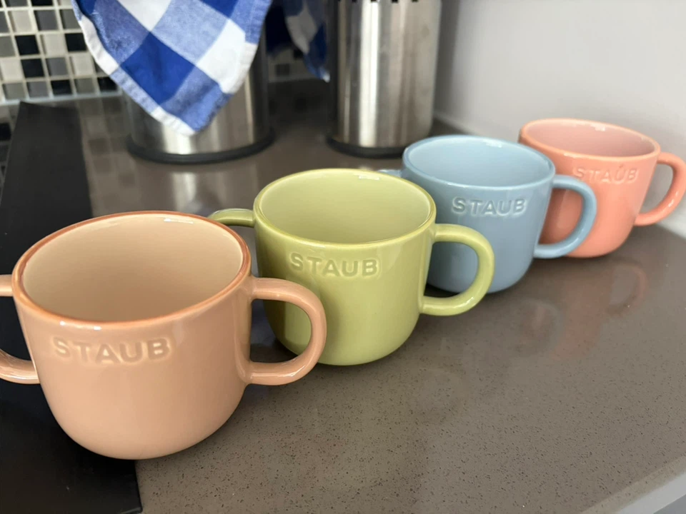 Staub Ceramic Mugs Set for kids