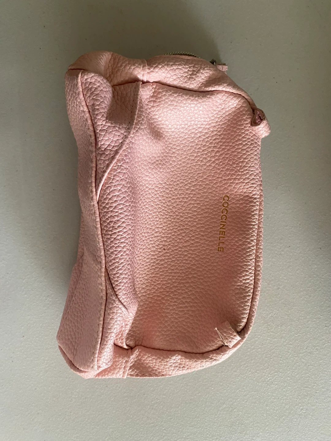 Pink Coccinelle Cosmetic Bag